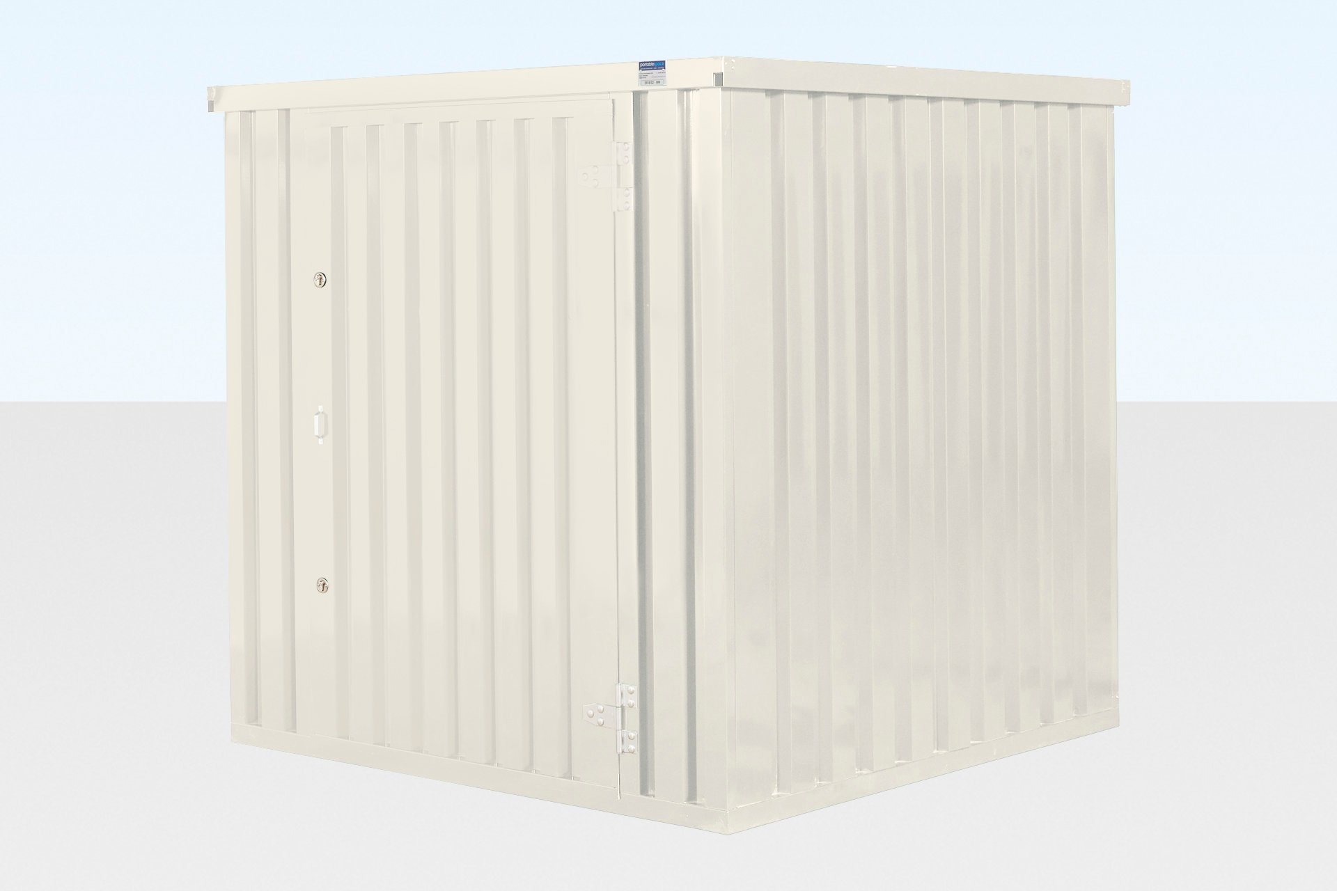 FLAT PACK CUSTOM COLOUR METAL STORAGE CONTAINER - Image 6