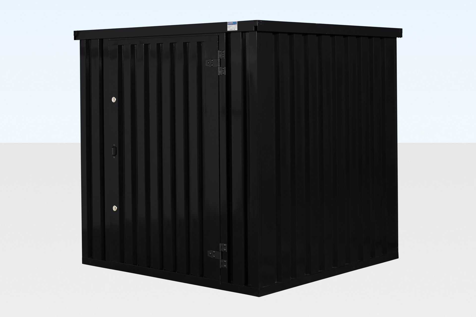 FLAT PACK CUSTOM COLOUR METAL STORAGE CONTAINER - Image 5