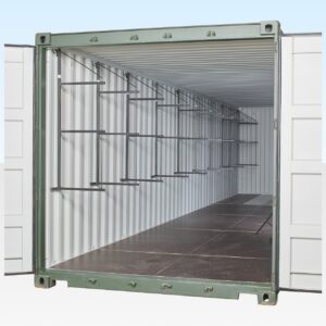 CONTAINER SHELVING (FASTFIT BRACKETS) 40FT CONTAINER SINGLE SIDE