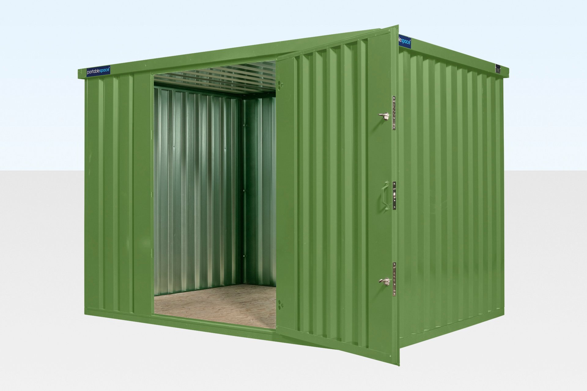 SIDE DOOR FLAT PACKED STORE 3M X 2.1M CUSTOM COLOUR - Image 7