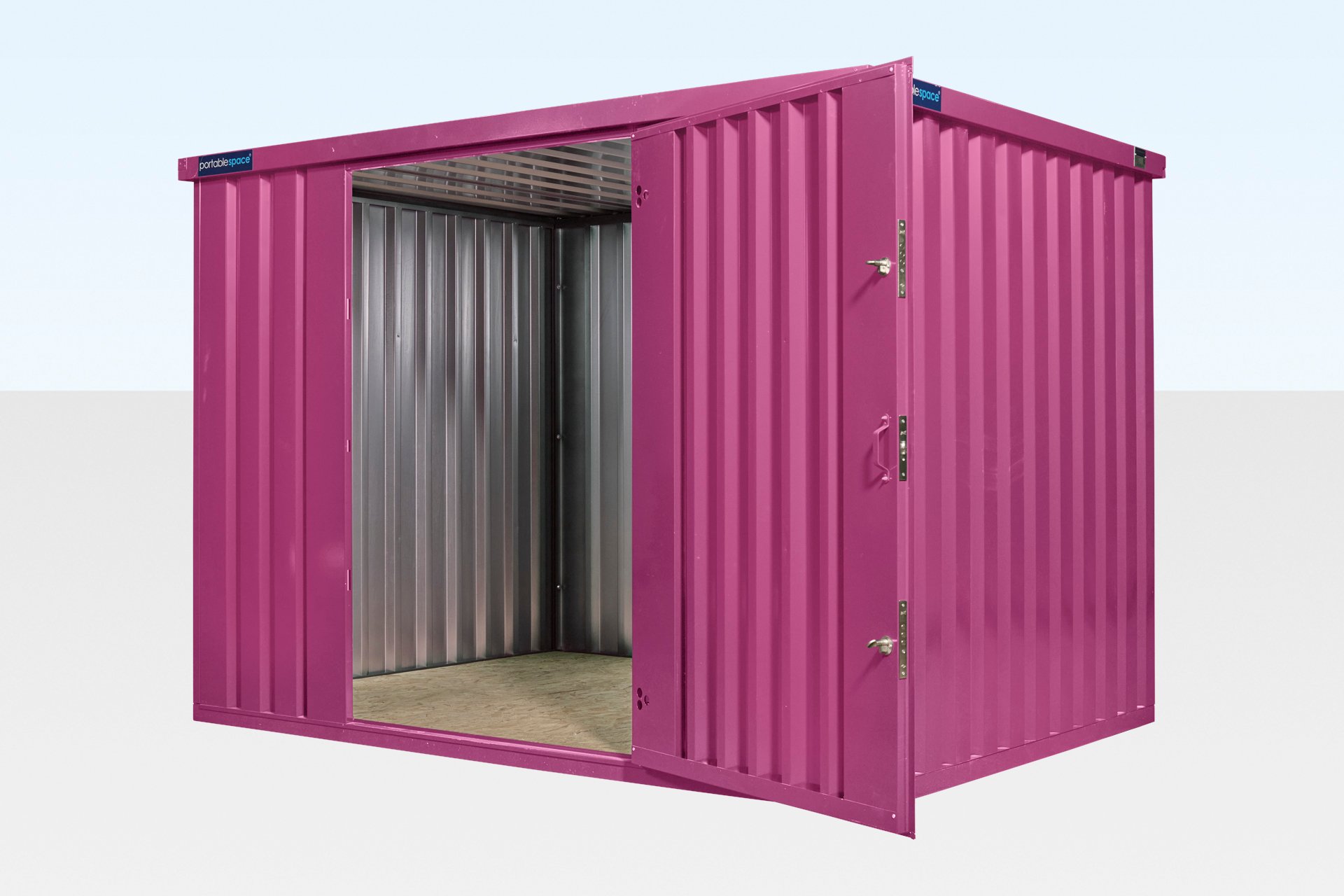 SIDE DOOR FLAT PACKED STORE 3M X 2.1M CUSTOM COLOUR - Image 4