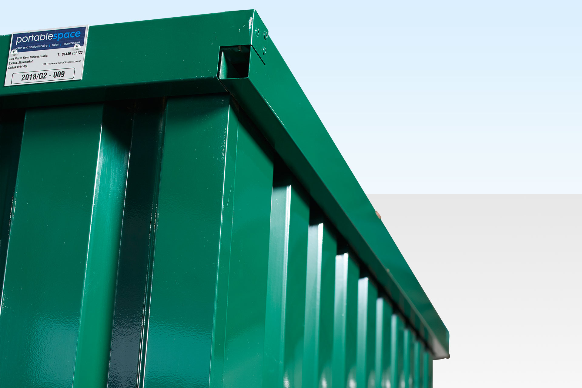 FLAT PACKED METAL STORAGE CONTAINER (POWDER COATED) - Image 5