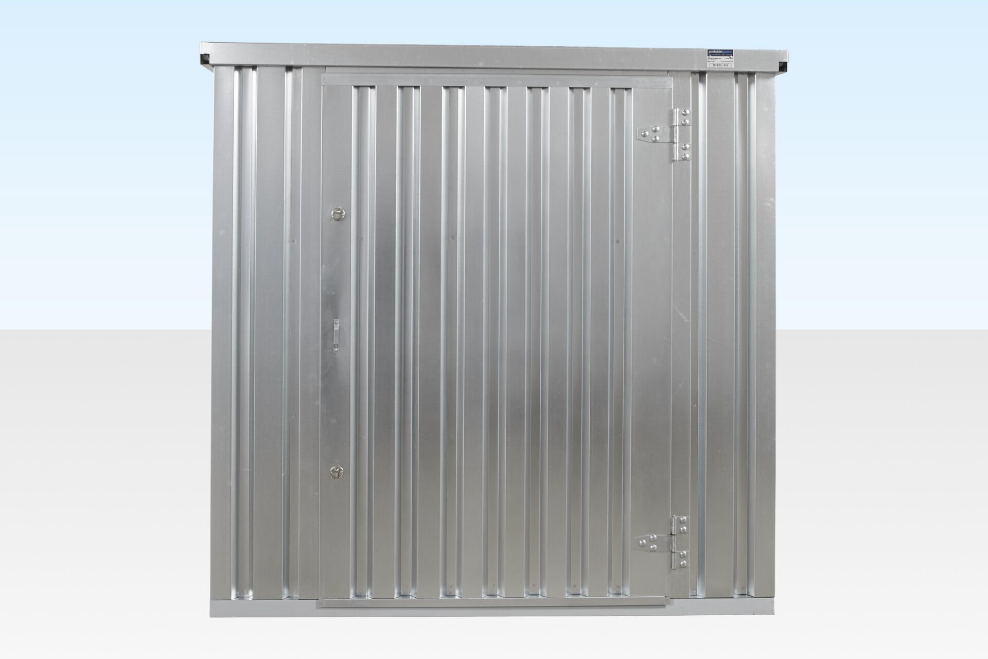 FLAT PACK STORAGE CONTAINER 3M X 2.1M – GALVANISED - Image 4