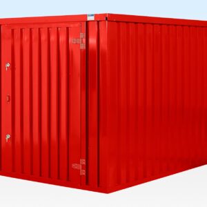 FLAT PACKED STORAGE CONTAINER 3M X 2.1M CUSTOM COLOUR