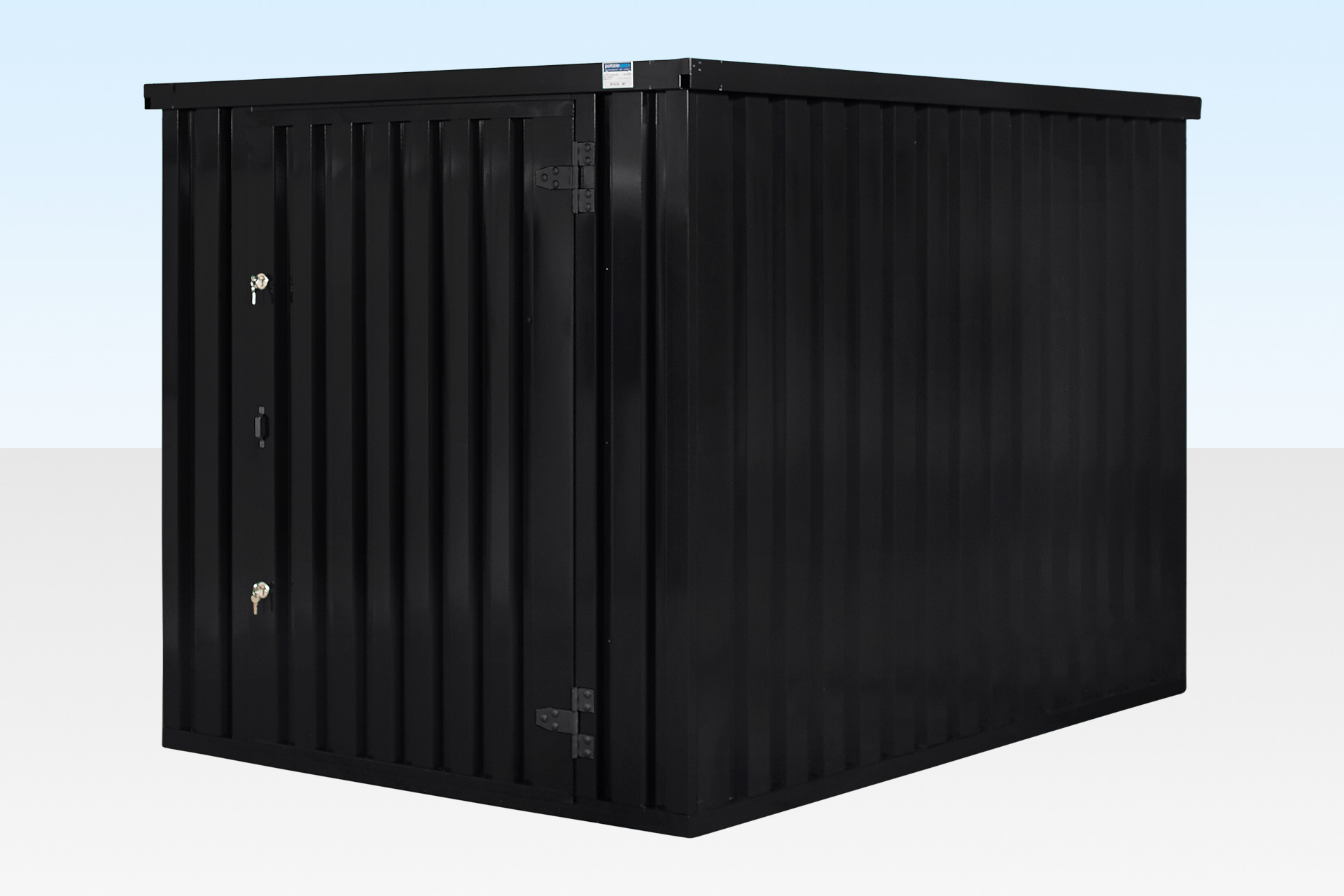 FLAT PACKED STORAGE CONTAINER 3M X 2.1M CUSTOM COLOUR - Image 7