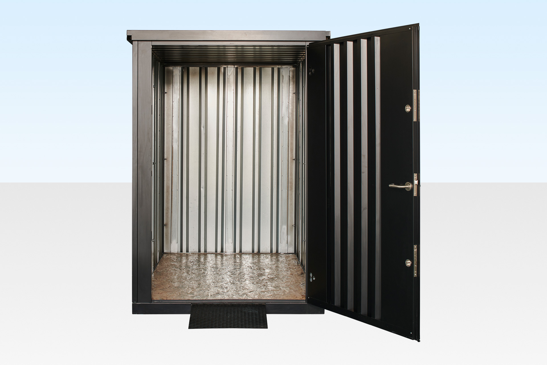 FLAT PACK METAL GARDEN STORE - Image 6