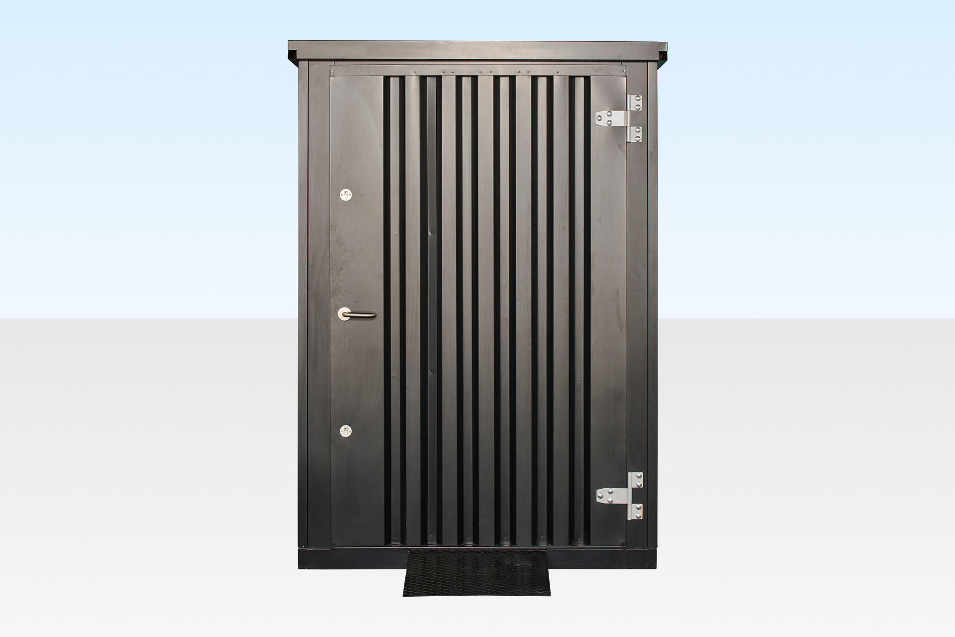 FLAT PACK METAL GARDEN STORE - Image 5