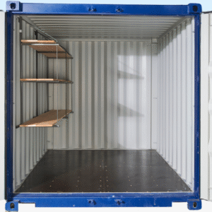 CONTAINER SHELVING (FASTFIT BRACKETS) 10FT SINGLE SIDE